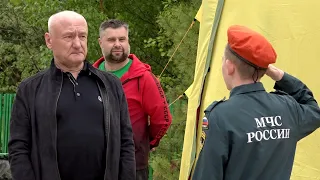 Кадеты МЧС Белоярского района проводят каникулы в палаточном военно-патриотическом лагере