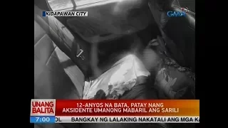 UB: 12-anyos na bata, patay nang aksidente umanong mabaril ang sarili