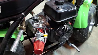 Coleman bt200x: Mikuni carb upgrade on a predator 212 hemi swap