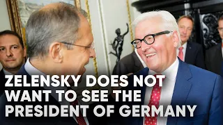 The President of Germany wants to come to Kyiv, but Zelensky does not want to see him