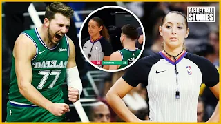 The Time Luka Doncic Flirted With A Female NBA Referee 😂