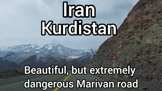 Iran,Kurdistan Beautiful, but extremely dangerous Marivan road