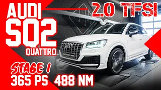 Audi SQ2 2.0 TFSI Quattro | Stage 1 Chiptuning - Dyno - 100-200 | mcchip-dkr