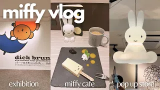 japan vlog | miffy cafe, pop-up store, dick bruna exhibition