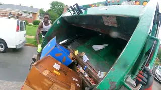 Area 6 recycle pickup 6/23/2022 Pt.4