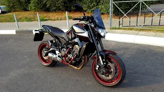 Дерзкий голубец! Краткий обзор на мотоцикл Yamaha MT09