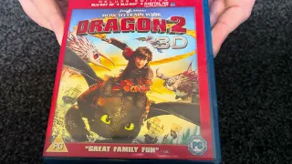 Nostalgamer 4K Unboxing How To Train Your Dragon 2 3D On 3D Blu Ray UK PAL version