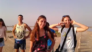 Походы по Крыму с Олегом и его друзьями. Озеро Сасык и мы!