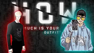 How much is your outfit? (ft. Windbreaker & Lookism) 3