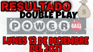 RESULTADOS POWERBALL DOUBLE PLAY DEL DIA LUNES 13 DE DICIEMBRE DEL 2021 $10,000,000