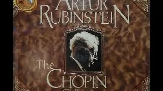 Arthur Rubinstein - Chopin Waltz Op. 70 No. 1 in G flat