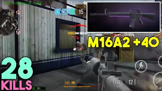 POWER OF M16A2 +40 | Modern Strike Online