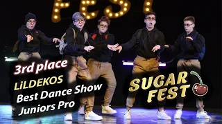 LilDekos 🍒 3rd place - Best Dance Show Juniors PRO 🍒 SUGAR FEST