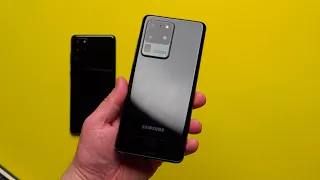 Первый обзор Samsung S20 ULTRA / Galaxy S20 - экран 120 Гц и 8К видео