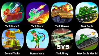 Tanks Stars 2, Tank Battle War, Tank Heroes, Tank Battle, Gerand Tanks, Bowmasters, Tank Firing