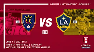 Lamar Hunt U.S. Open Cup Quarterfinal LIVE: Real Salt Lake vs. LA Galaxy