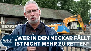 HOCHWASSER-KRISE: Esslingen kämpft um jeden Meter - Sind die Behörden überfordert?