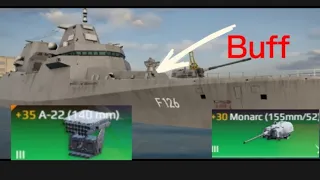 FGS F126 After Buff Video #modernwarships