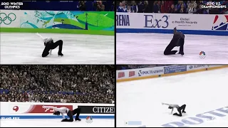 Johnny Weir 2010 Free Skating Comparison