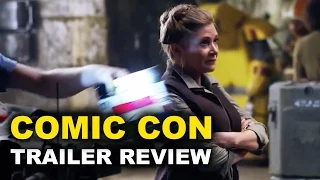 Star Wars The Force Awakens Comic Con 2015 Behind The Scenes Footage + Review : Beyond The Trailer