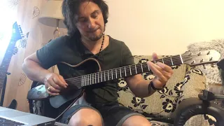 Ai Eisai ena asteri-(Nikos Vertis)...solo guitar cover by Sebi Soltan