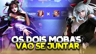 OS MOBAS VÃO SE JUNTAR ! HONOR OF KINGS E ARENA OF VALOR VÃO SE JUNTAR E VIRA O MELHOR MOBA MOBILE !