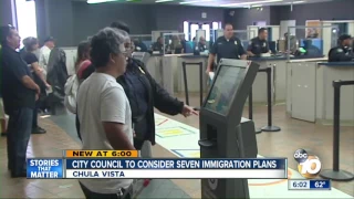 City Council to consider seven immigration plans