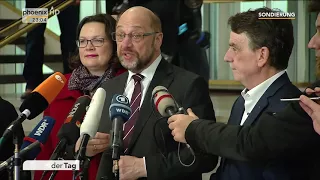 Statement von Martin Schulz zum Abschluss der Sondierung am 15.01.18