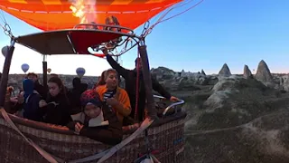Cappadocia Hot Air Balloon Ride  in 360 n VR Clip 3