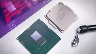 8700K Delid & Undervolt - 20C° Drop!