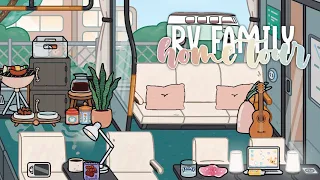 RV Home Tour + Build In Toca Boca Life World | *with voice* |