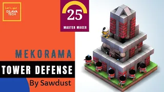 Mekorama - Tower Defense by Sawdust, Master Makers Level 25, Walkthrough, Dilava Tech