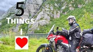 5 Things I absolutely love about Honda CB500x.