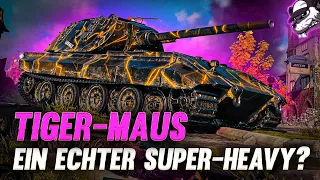 Feiertags-Ops Premium Panzer: TIGER-MAUS ein echter Super-Heavy? [WoT - Gameplay - Deutsch]