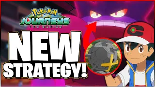 Ash's MASTER STRATEGY for Steven in MASTERS 8! - Pokémon Journeys