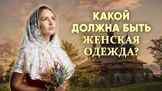 Женская одежда какая она? Зачем нужен платок?