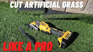 Cut Artificial Grass LIKE A PRO!!