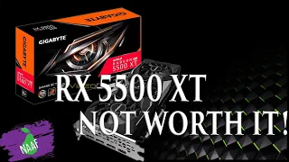 RX 5500 XT a STUPID price makes a STUPID card