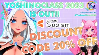 【 YoshinoClass2023 】Live2d Course ✏️ 20% DISCOUNT CODE!! - YoshinoArt