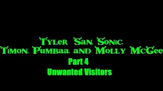 Tyler San, Sonic, Timon, Pumbaa, and Molly McGee Shrek Part 4 - Unwanted Visitors