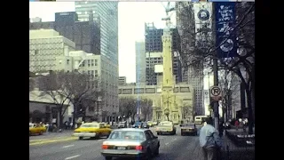 Chicago Illinois 1980's Street Scenes Vintage 8mm Footage Videos