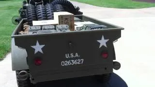 1942 WWII Ford GPW with Bantam T-3 trailer