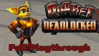 Ratchet Deadlocked Full Playthrough (Longplay) PCSX2 Emulator (DEV v1.7.2361)