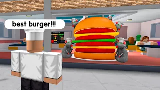 ROBLOX Cook Burgers | Best Funny Moments (MEMES) #1