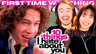 **HE CAN SING?!** 10 Things I Hate About You (1999) Reaction: FIRST TIME WATCHING