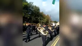 Respects are paid to murdered Garda Tony Golden at funeral