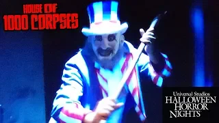 "House of 1000 Corpses" maze at Universal Studios Hollywood Halloween Horror Nights 2019