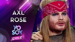 Alejandro Dagda se lució con "Sweet Child O' Mine" de Guns N' Roses - Yo Soy Chile 3