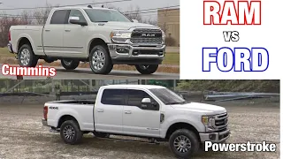 2020 FORD VS DODGE Buying a New truck!