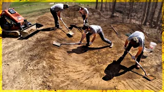 Getting Our Pump Track Ridable, But There's Plenty More Work left